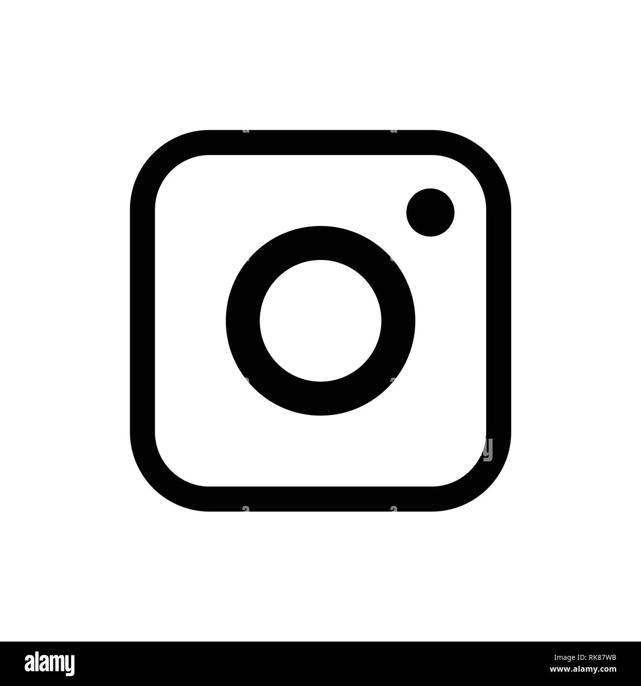 Instagram Logo Icon Instagram Logotype Camera Icon New Colorful Logo