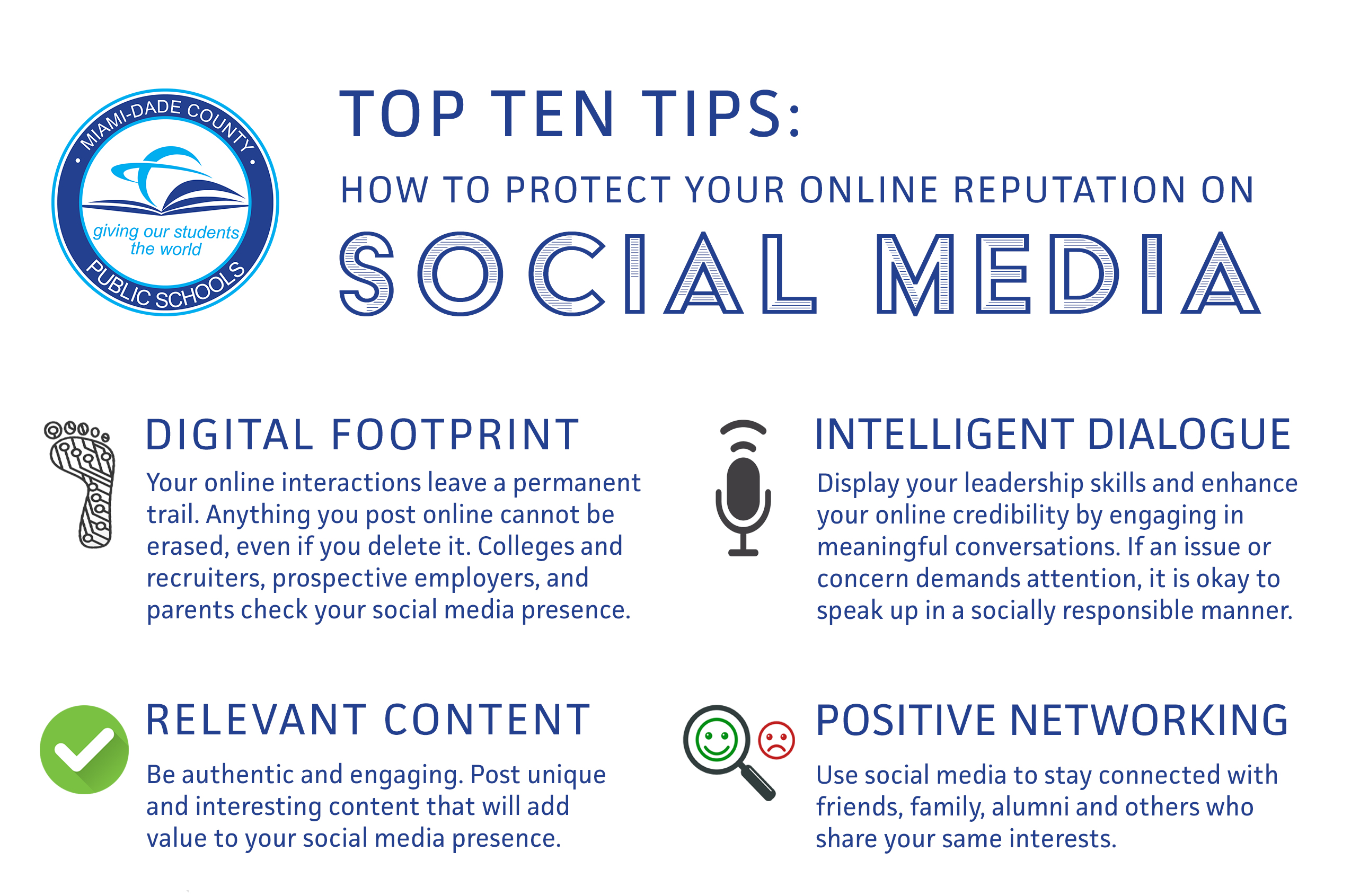Top 10 Tips For Social Media Marketing Year 1 Infographic Top 10 Tips For Social Media Marketing Year 1 Infographic